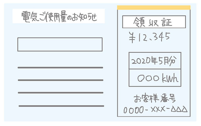 電気使用量明細